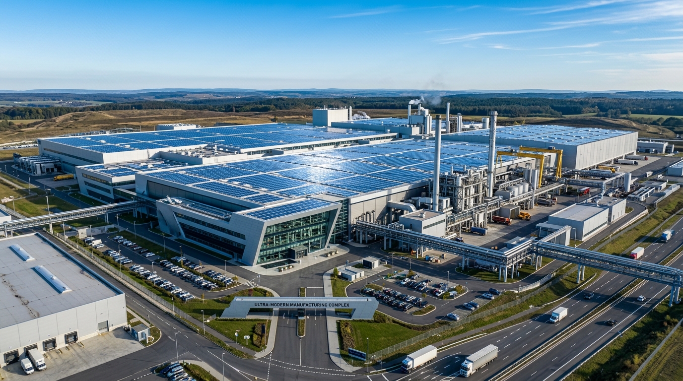 Industrial Rooftop Solar Installation