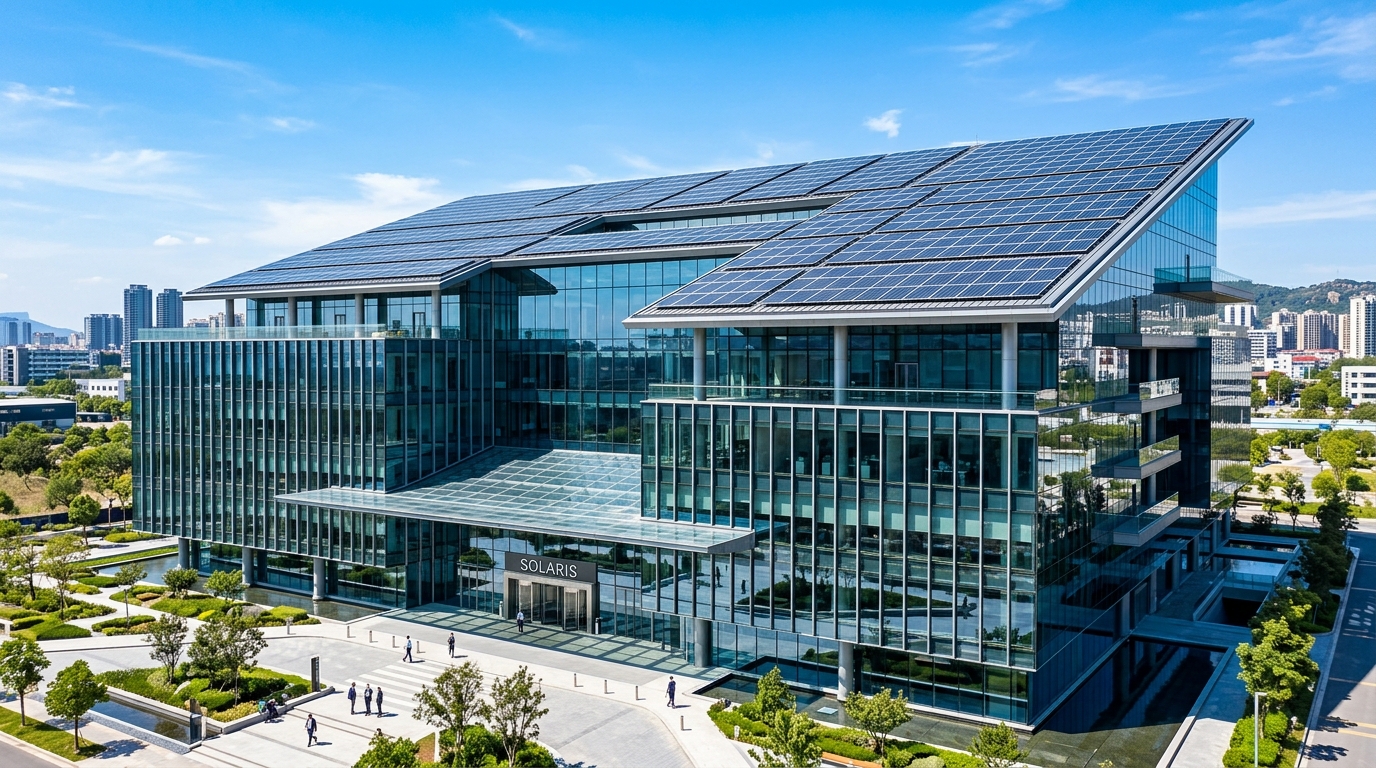 Commercial Rooftop Solar Installation