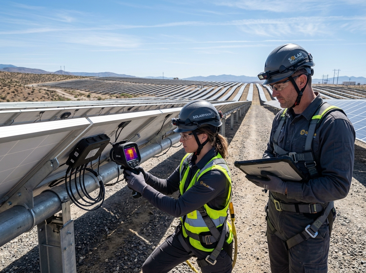 Solar Asset Diagnostics and Drone Thermography